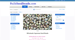 Desktop Screenshot of bulkseedbeads.com